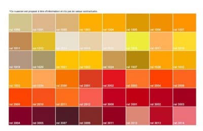 Ral Couleurs Acportail